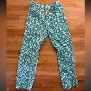 Big bud press blue lazy daisy work pants in size small